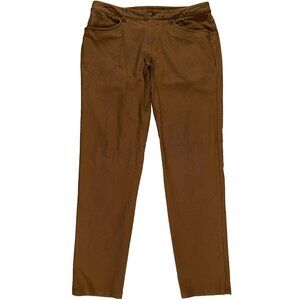 M5AFXS - Lululemon ABC Slim-Fit Pant *Cord Copper Brown Men's size 34x30